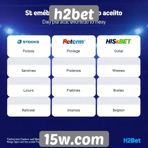 Métodos de pagamento aceitos no h2bet